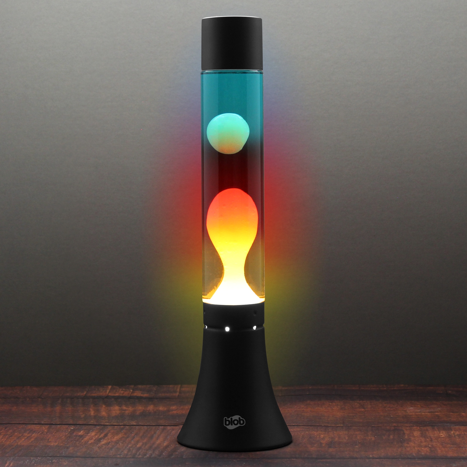 Click to view product details and reviews for Modern Blob Lamp Black Sunset Lava Lamp 145.