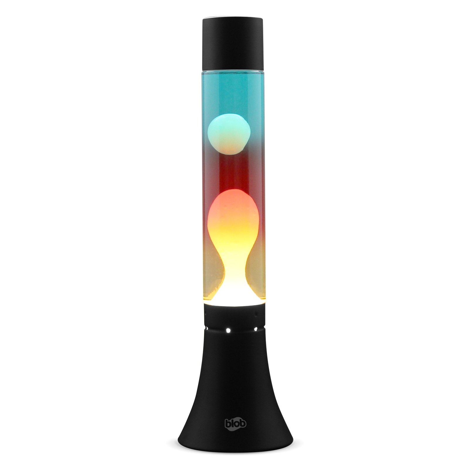 Click to view product details and reviews for Modern Blob Lamps Lava Lamp Black Base Sunset.