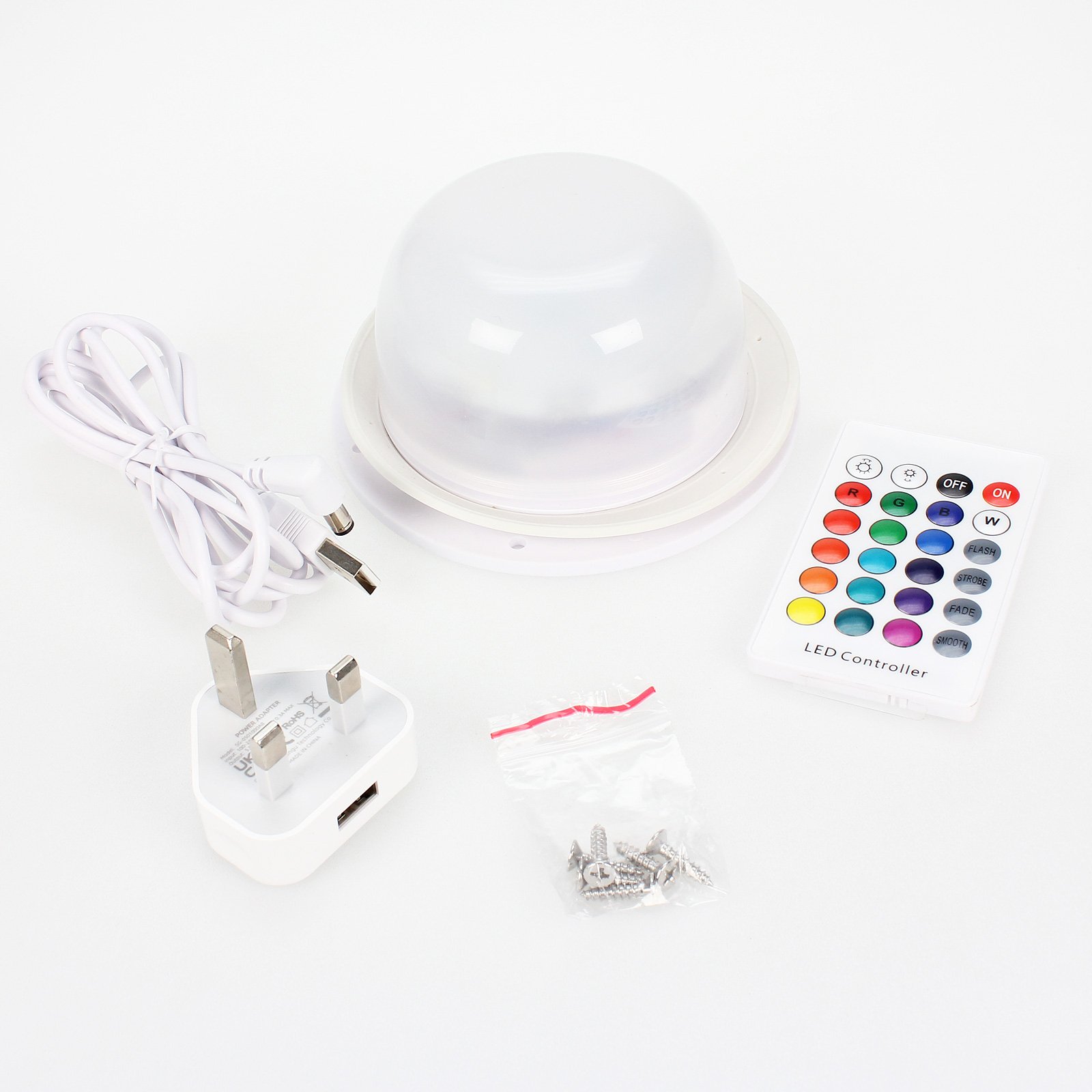 Click to view product details and reviews for Rechargeable Colour Change Led Light Unit.