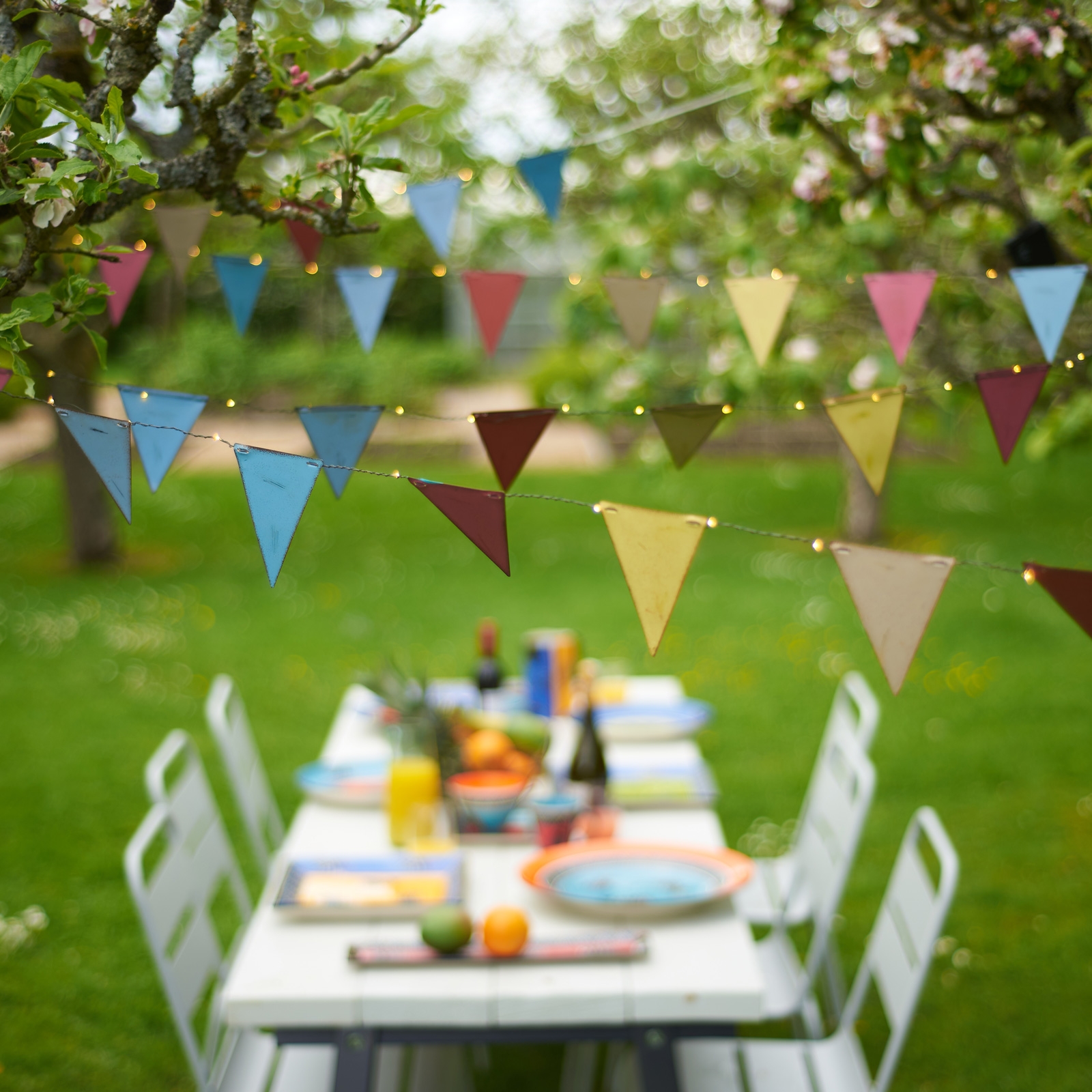 Click to view product details and reviews for Multi Colour Bunting 36 Led Outdoor Light Chain.