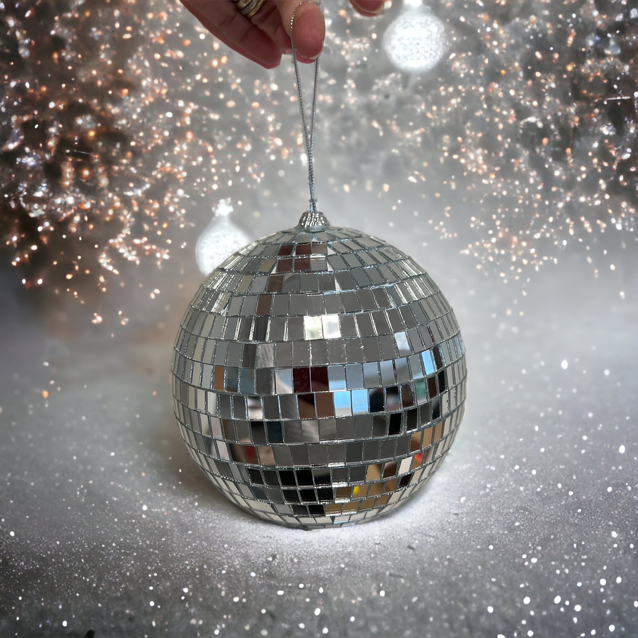 Click to view product details and reviews for Disco Mirror Ball Bauble 6 15cm.
