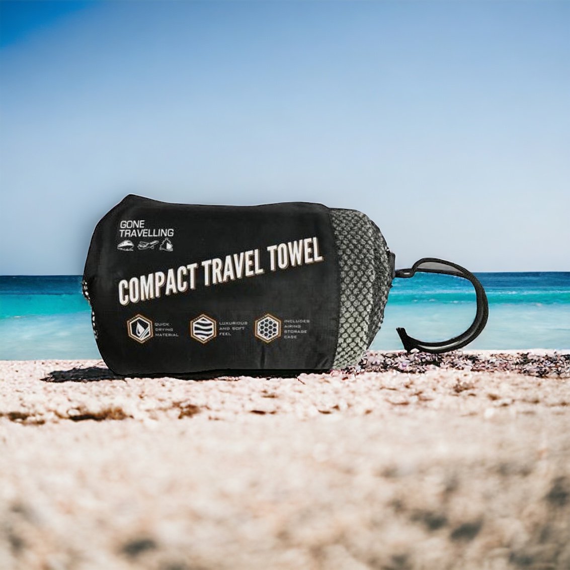 Click to view product details and reviews for Compact Travel Towel.