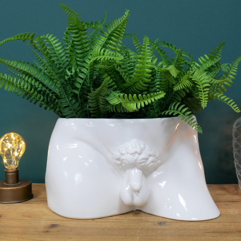 Click to view product details and reviews for Nude Male Planter.