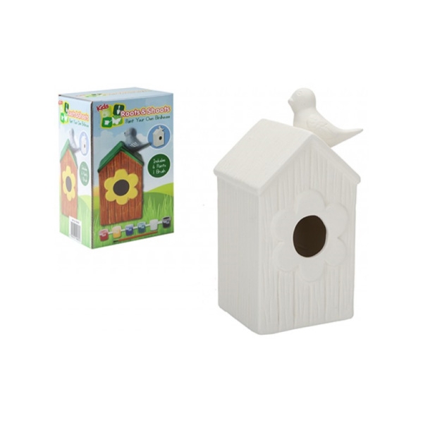 Click to view product details and reviews for Paint Your Own Ceramic Birdhouse.