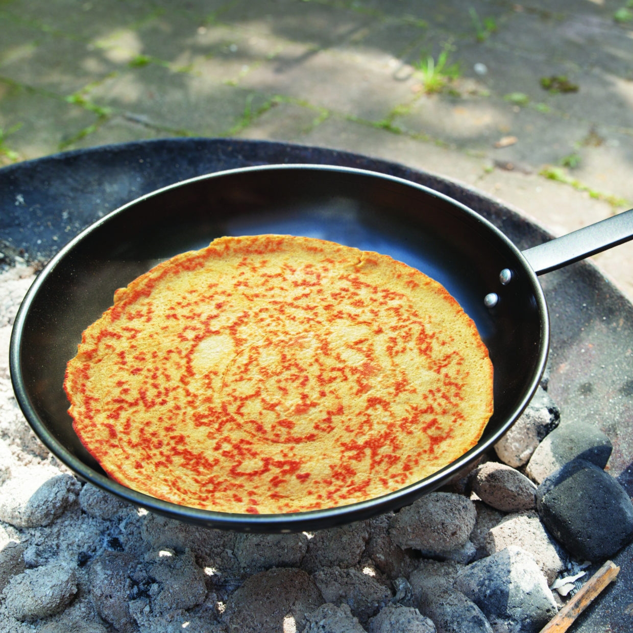 Click to view product details and reviews for Carbon Steel Long Handled Frying Pan Pancake Pan.