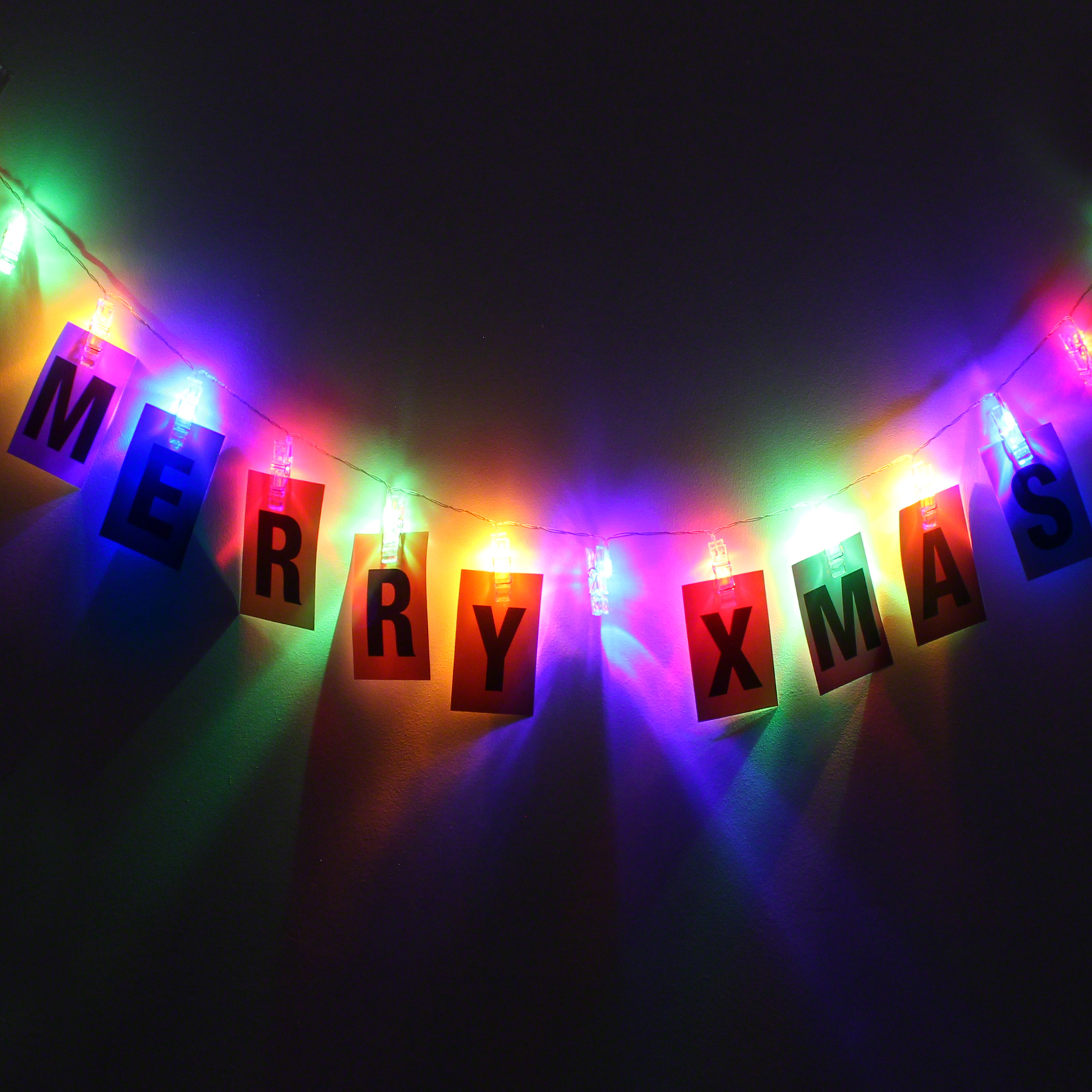 Click to view product details and reviews for Peg String Light Multi Coloured.