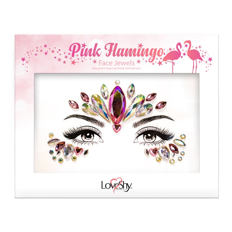 Click to view product details and reviews for Flamingo Face Jewels.