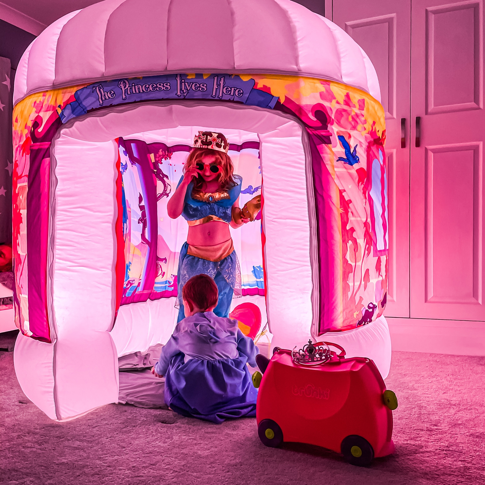Click to view product details and reviews for Inflatable Sensory Pod Magical Princess.