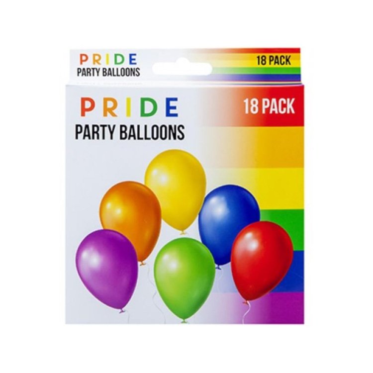 Click to view product details and reviews for Pride 10 Balloons 18 Pack.