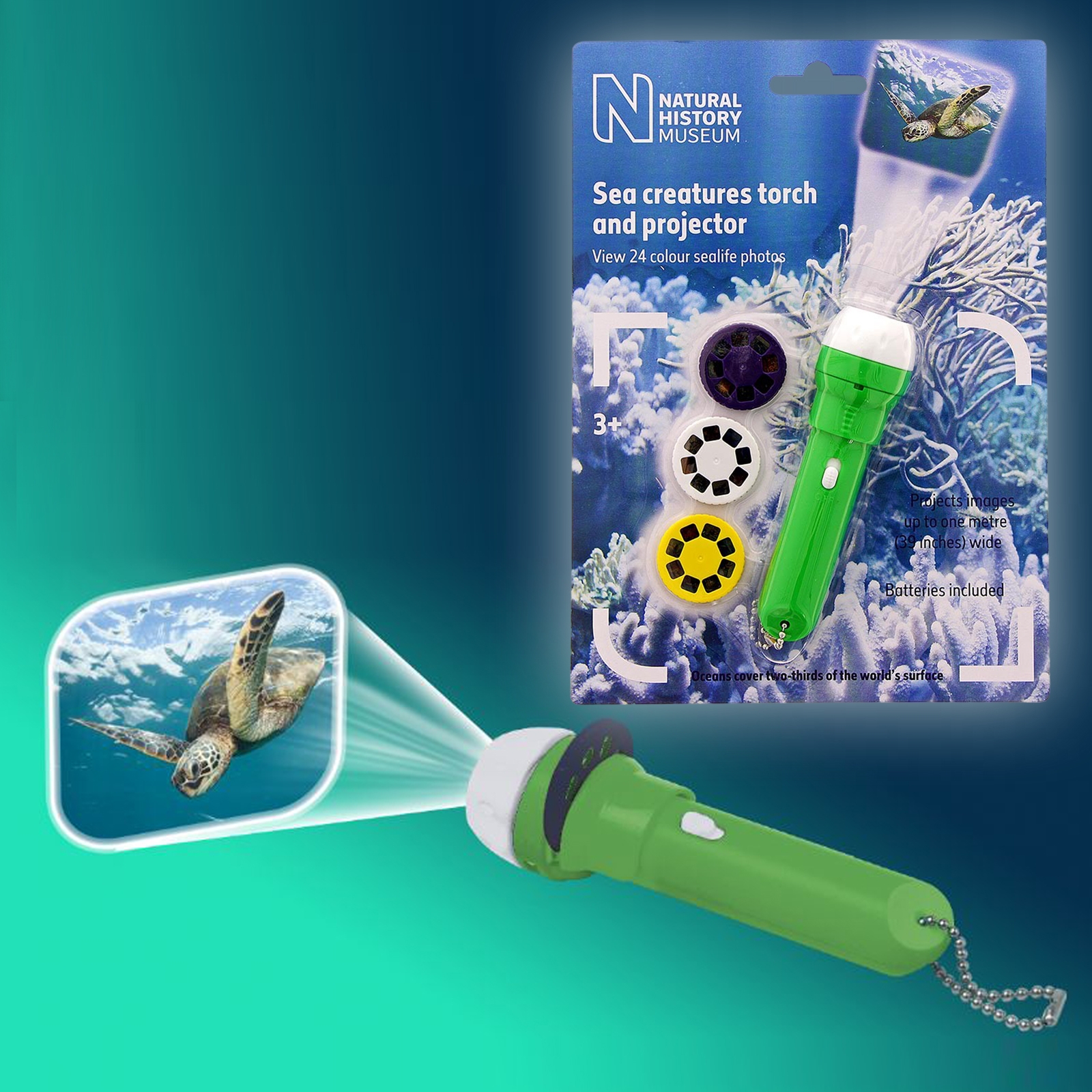Sea Creatures Torch And Projector
