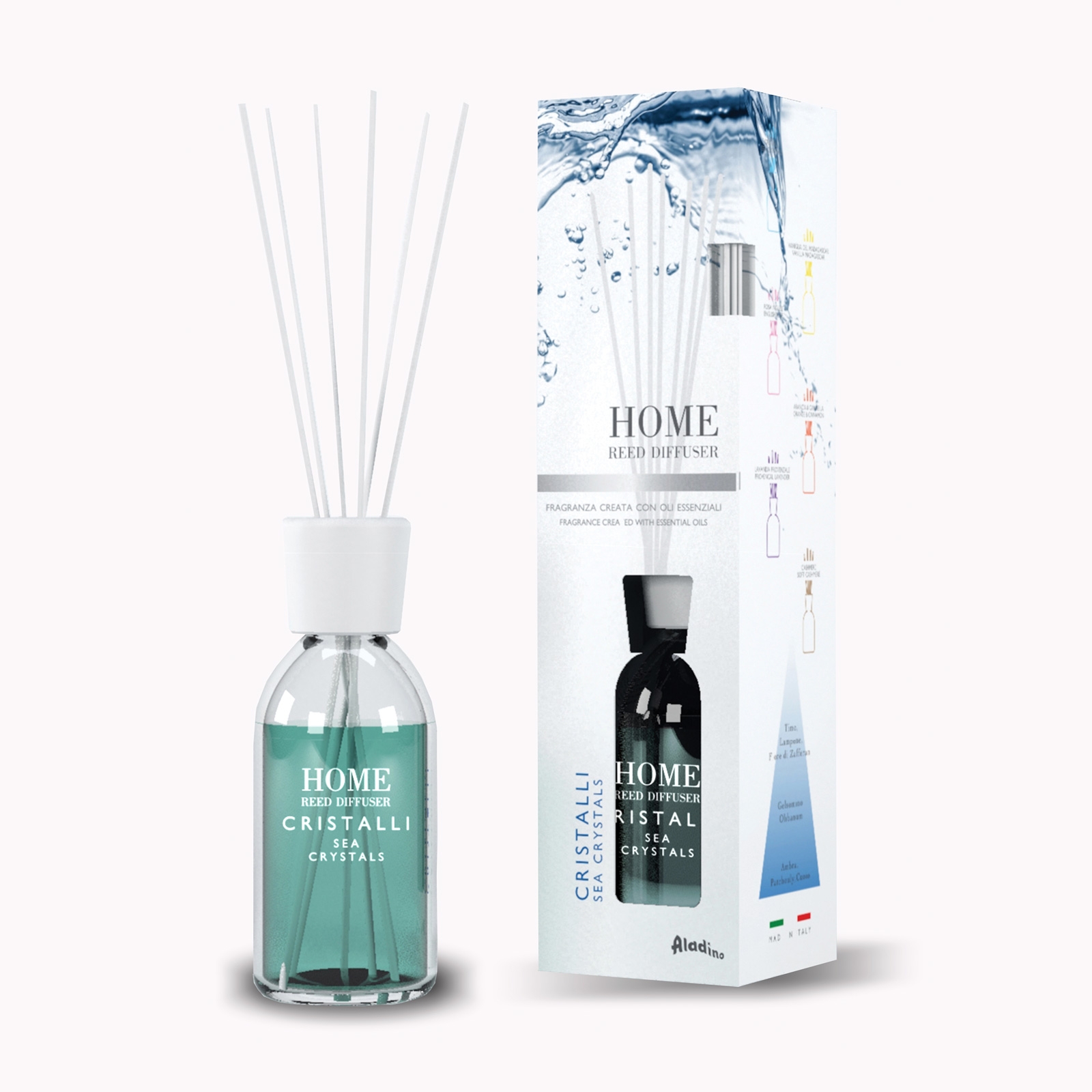 Click to view product details and reviews for Aladino Sea Crystals 125ml Reed Diffuser.