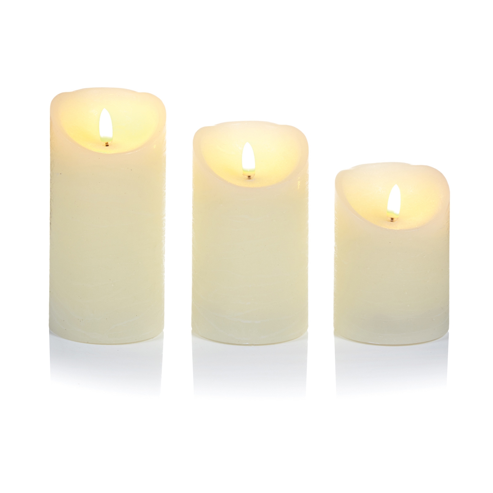 Click to view product details and reviews for Flickabrights 3 X Led Candle Set Remote Control.