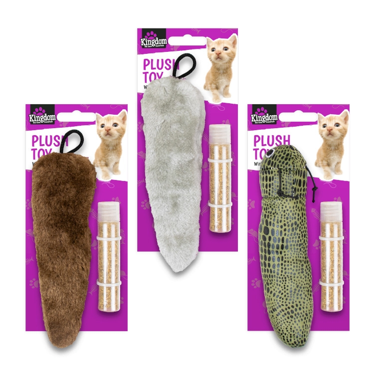 Click to view product details and reviews for Soft Toy For Cats With Catnip Tube.