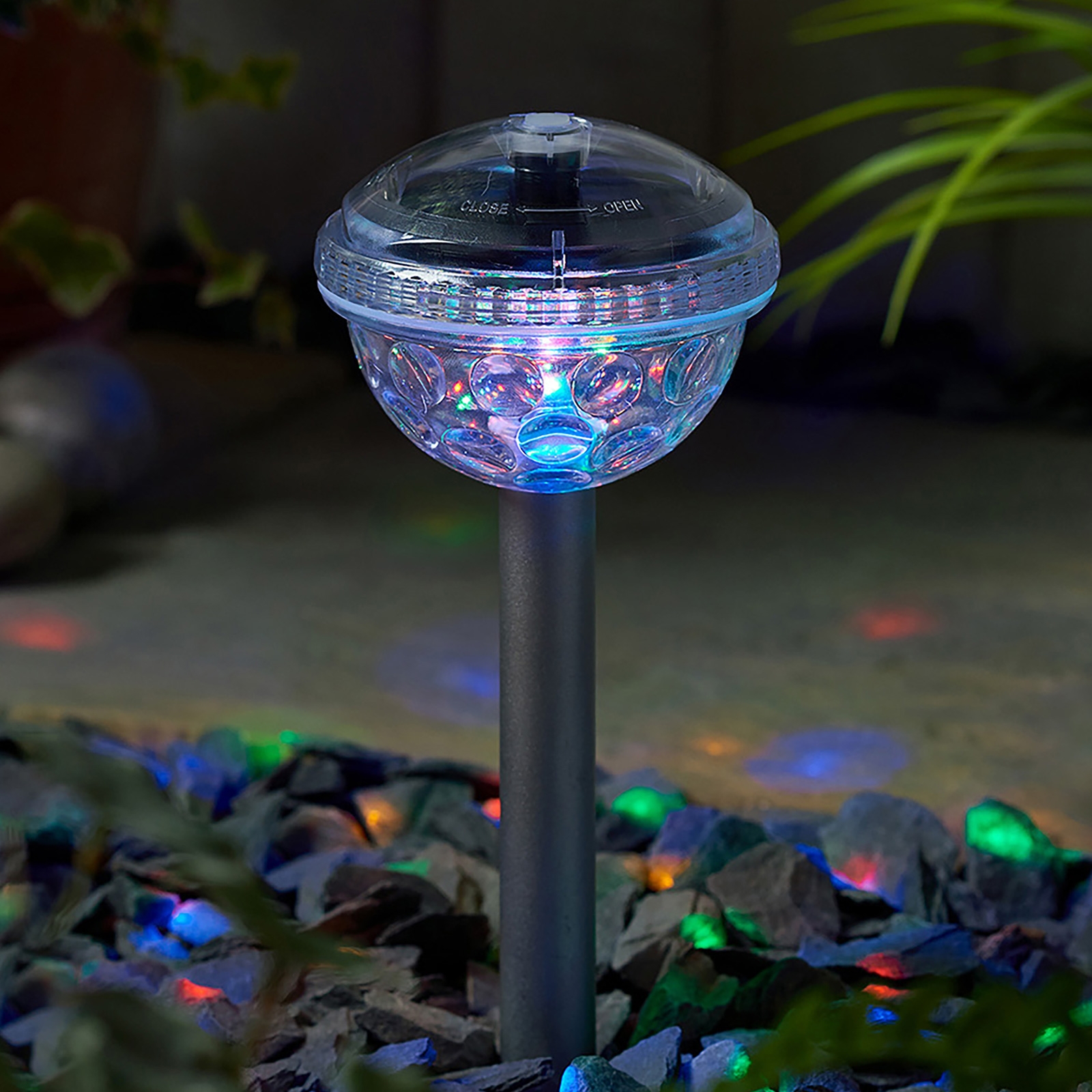 Click to view product details and reviews for Solar Disco Stake Lights 2 Pack.