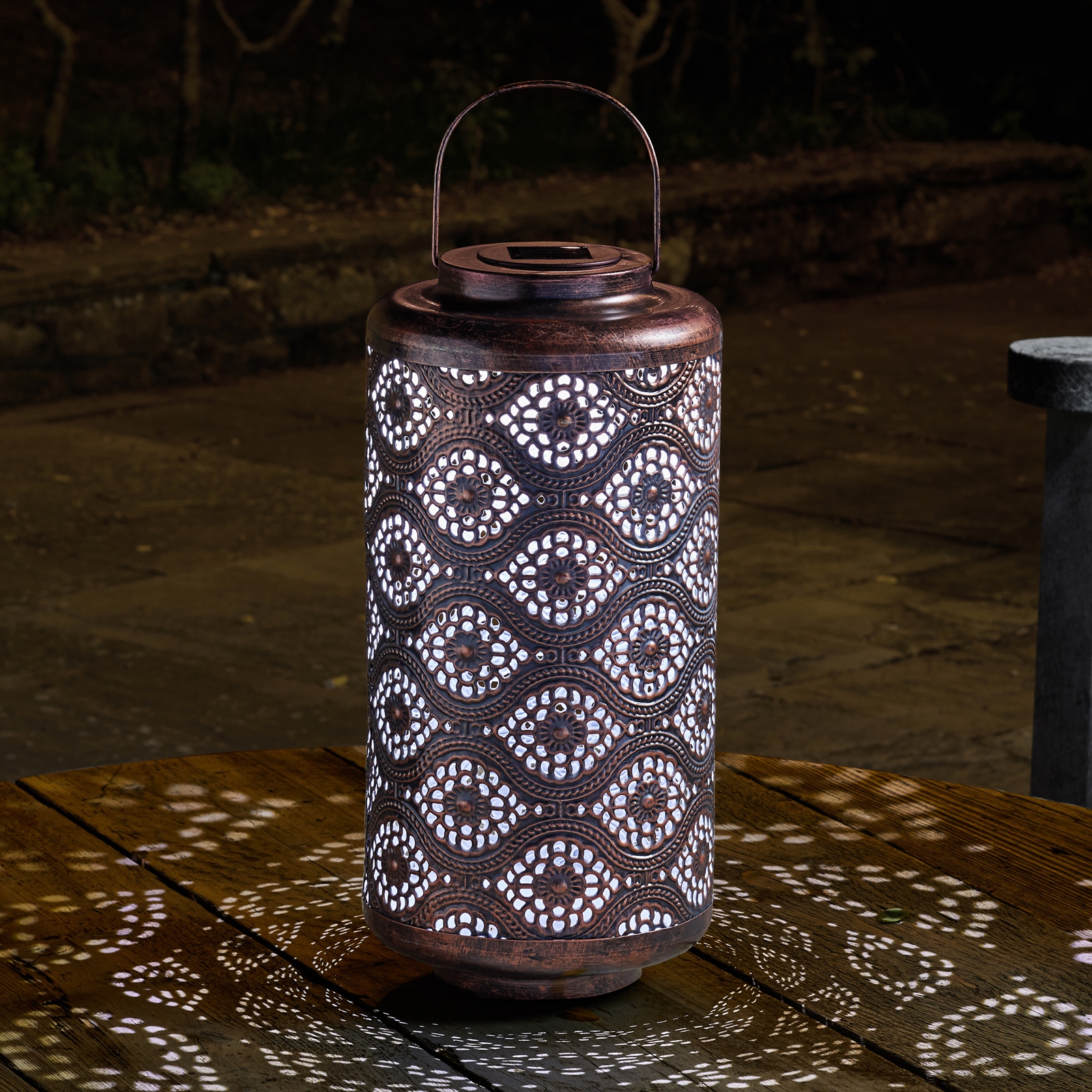 Click to view product details and reviews for Solar Fez Lantern.