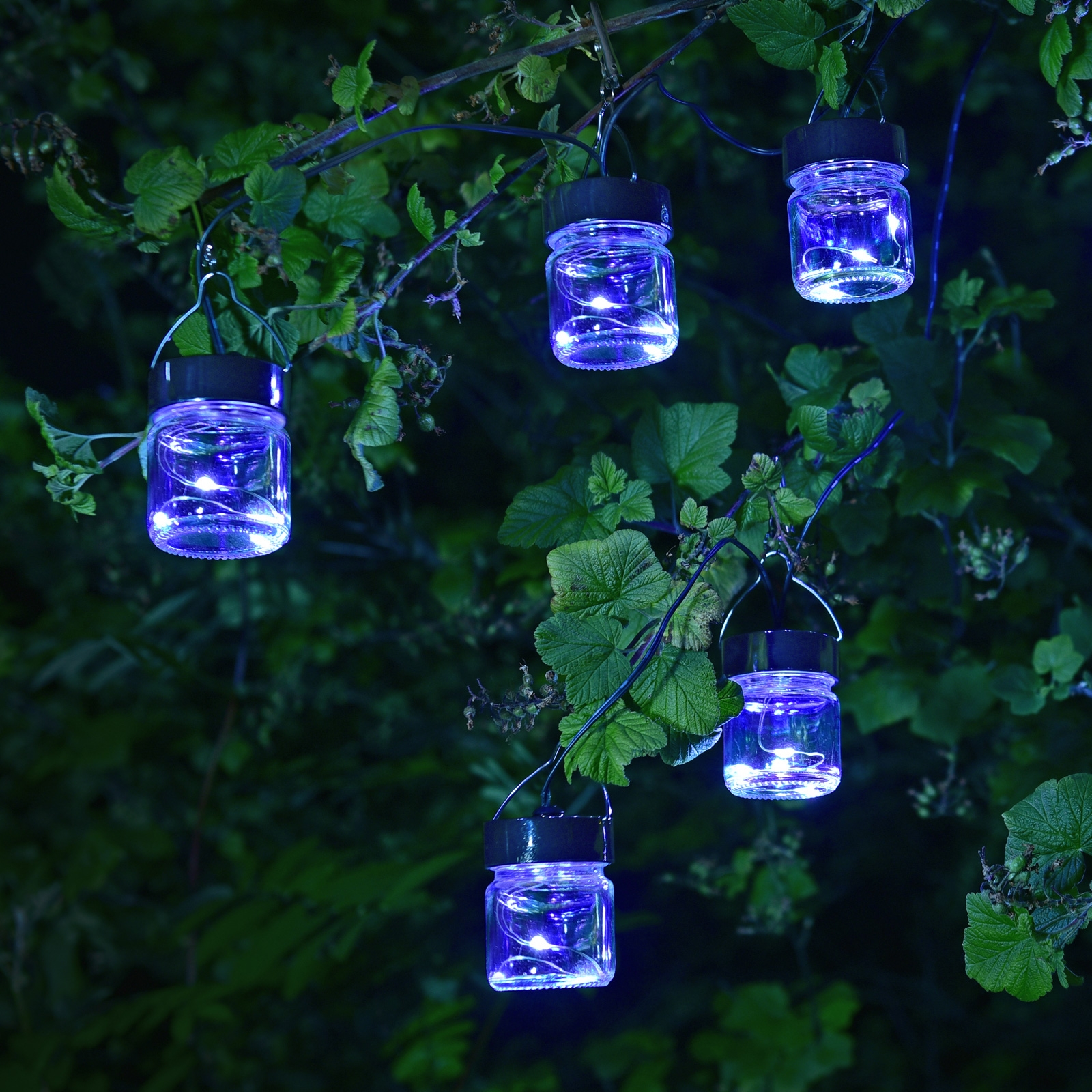 Click to view product details and reviews for Solar Firefly Opal Jar String Lights.