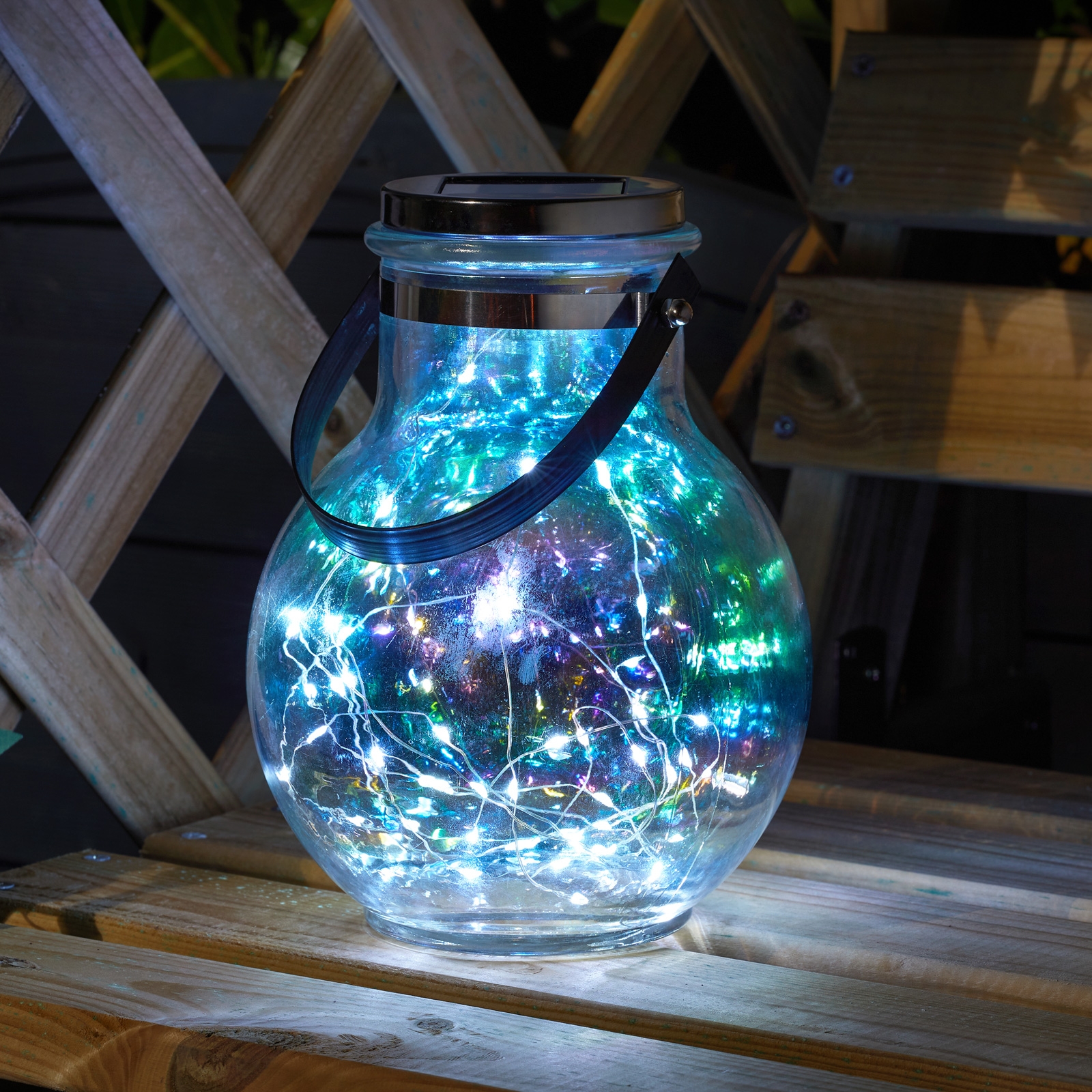 Solar Firefly Opal Lanterns 2 Pack