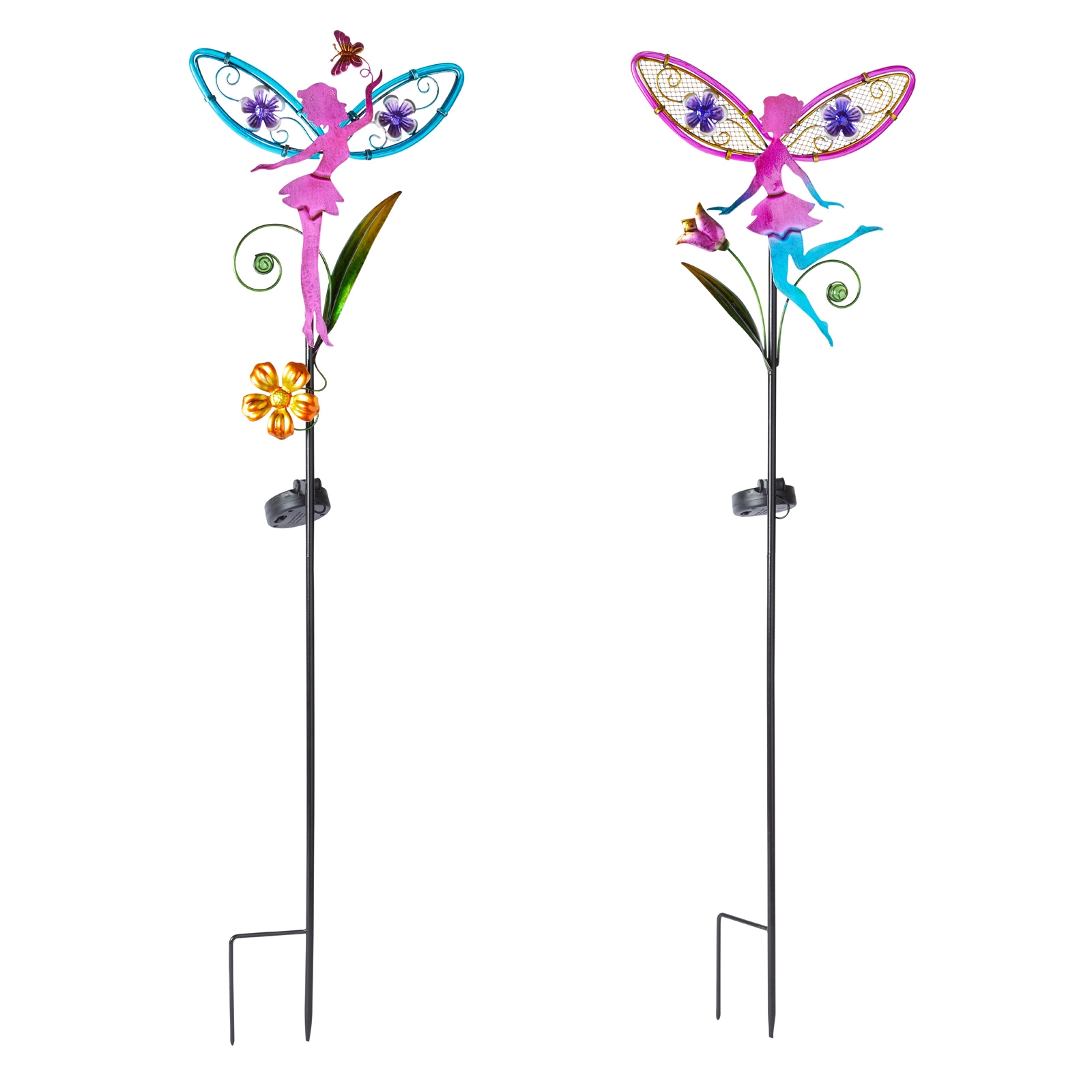 Click to view product details and reviews for Solar Fairy Wings Single Stake Light.