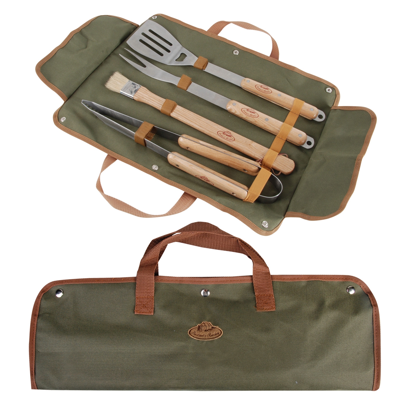 Click to view product details and reviews for Deluxe Stainless Steel Bbq Tool Set.