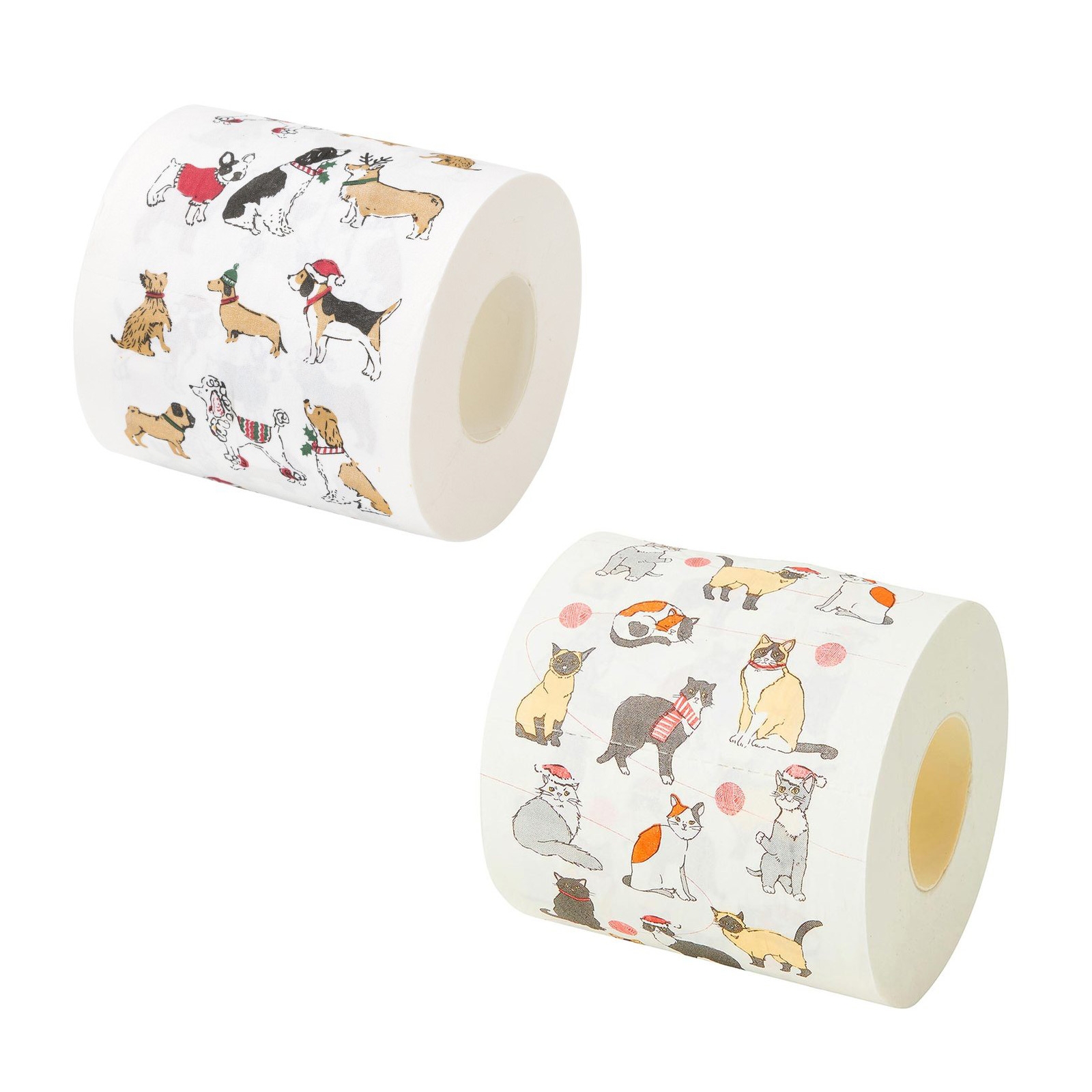 Festive Cat & Dog Toilet Roll - Glow For Pets - Around the Home - Home ...