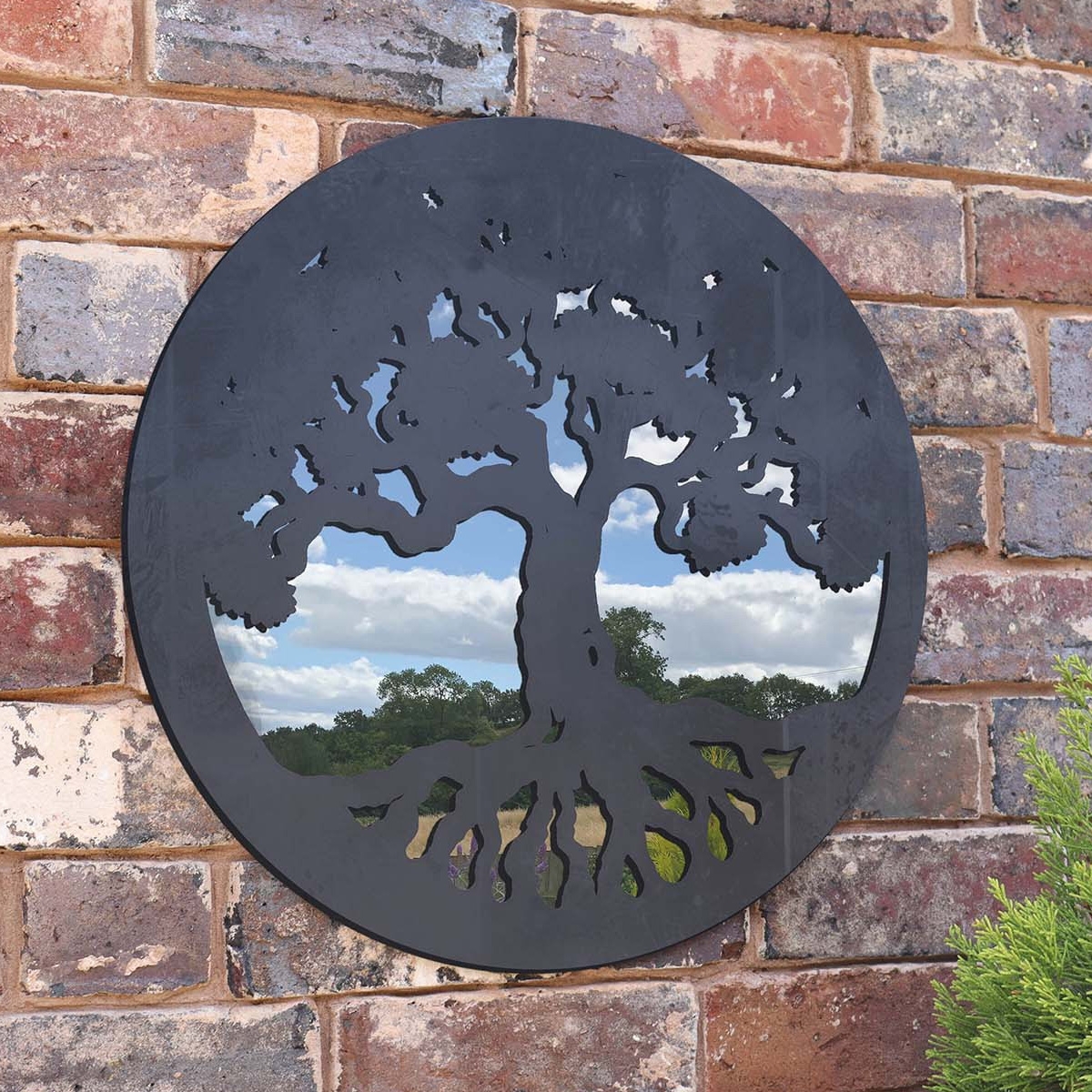 Tree Of Life Silhouette Mirror 50cm