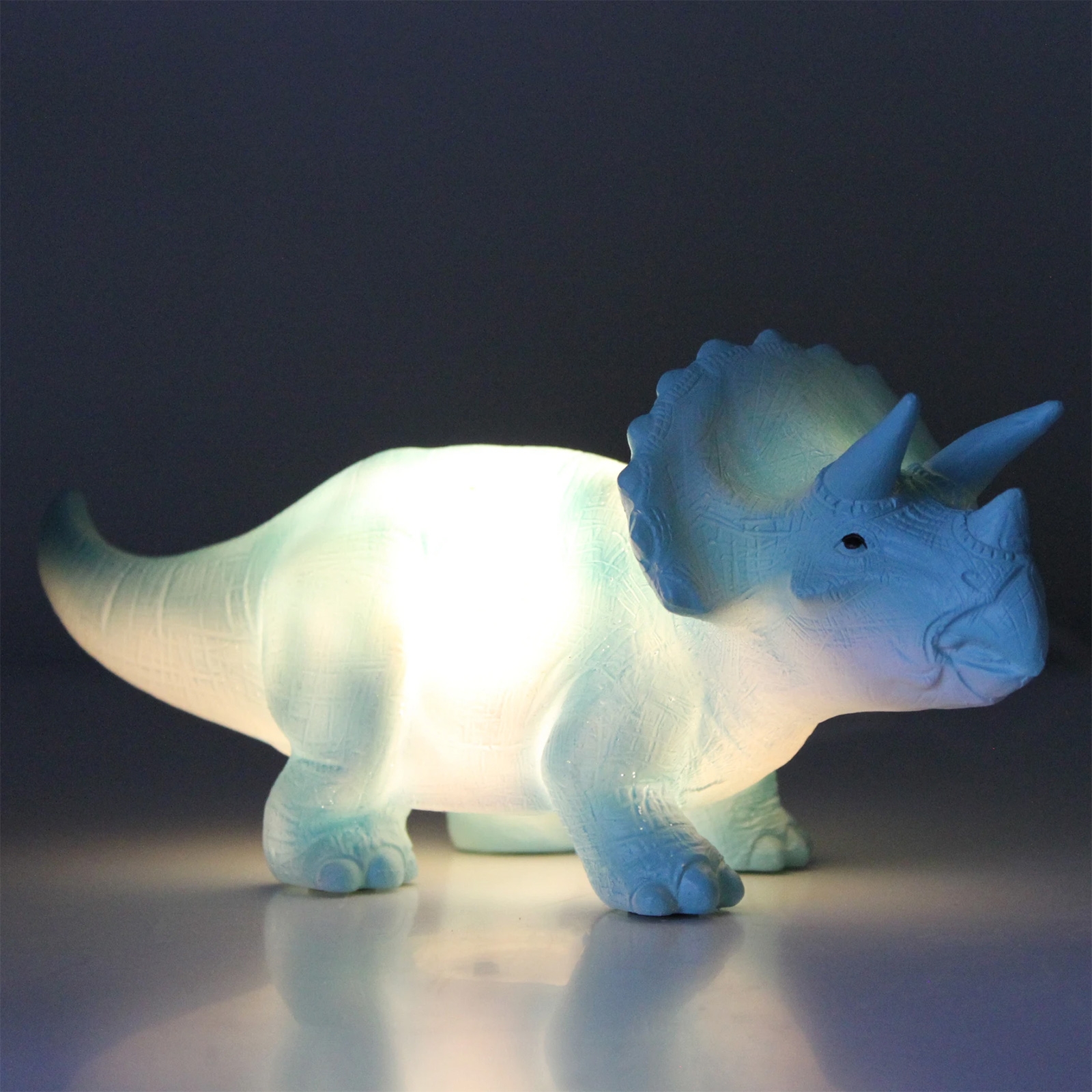 Click to view product details and reviews for Mini Usb Battery Triceratops Light.