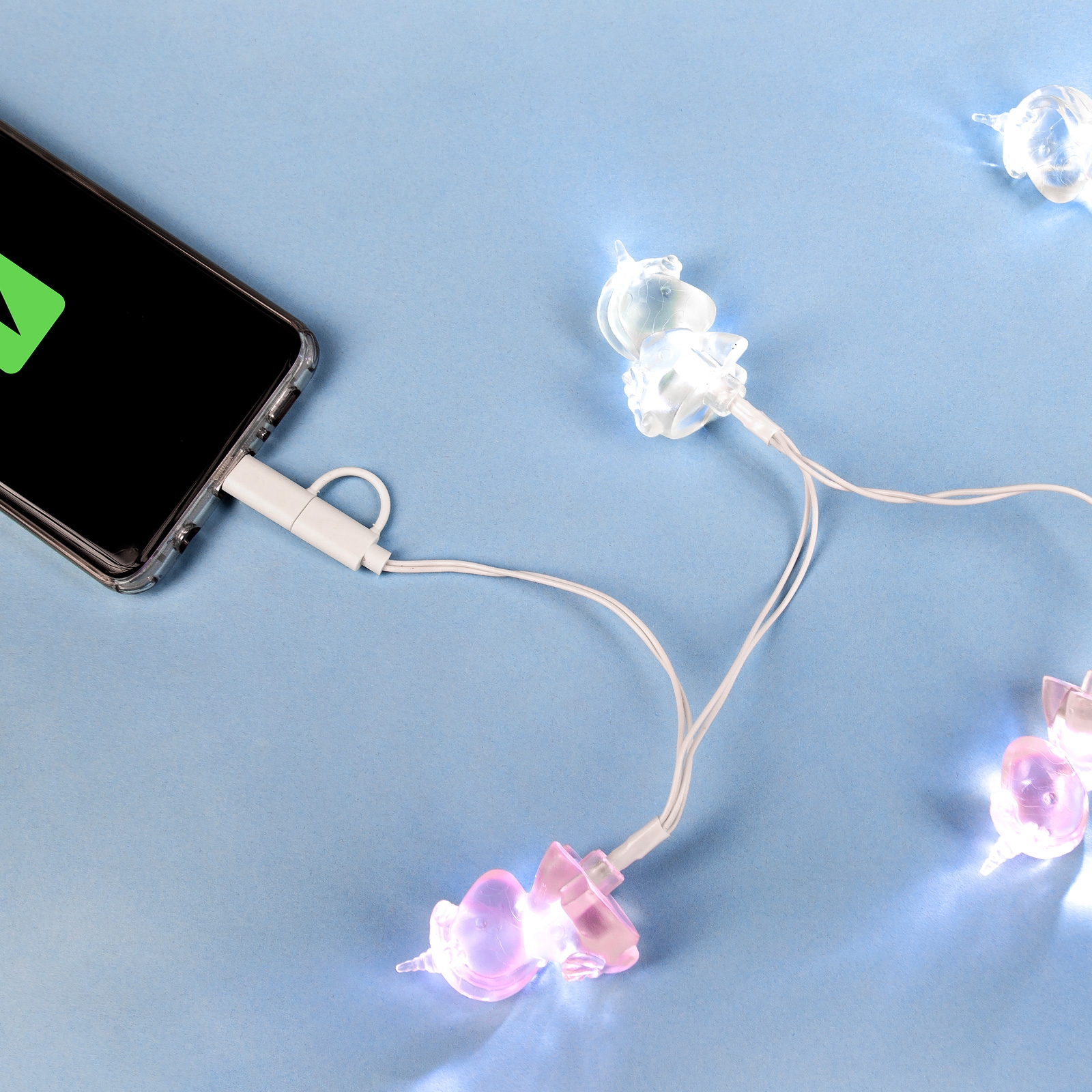 Click to view product details and reviews for Unicorn Lights Phone Charger.