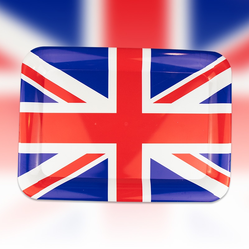 Click to view product details and reviews for Union Jack Printed Tray 42cm X 30cm.