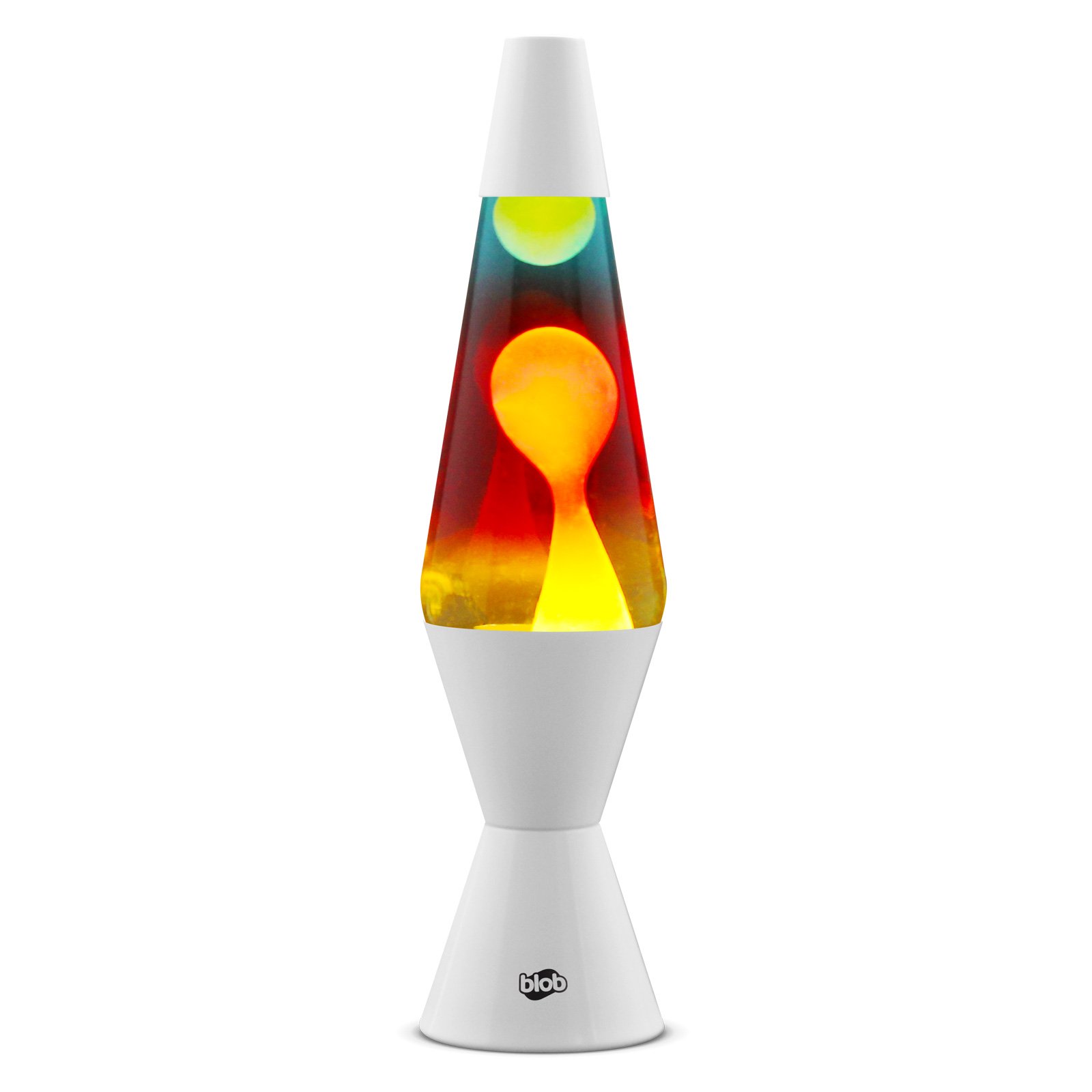 Image of Blob Lamps Lava Lamp VINTAGE - White 'Sunset'