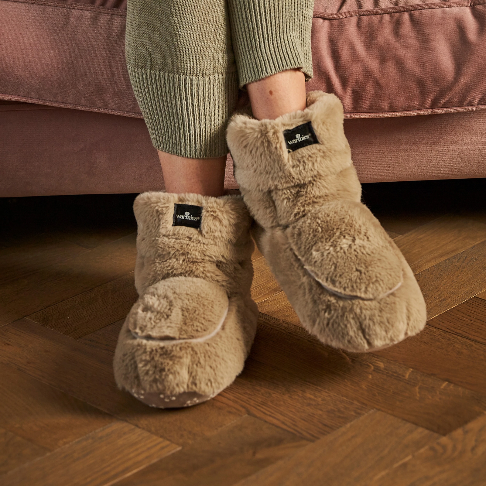 Click to view product details and reviews for Warmies Luxury Heated Boots Warm In Microwave.