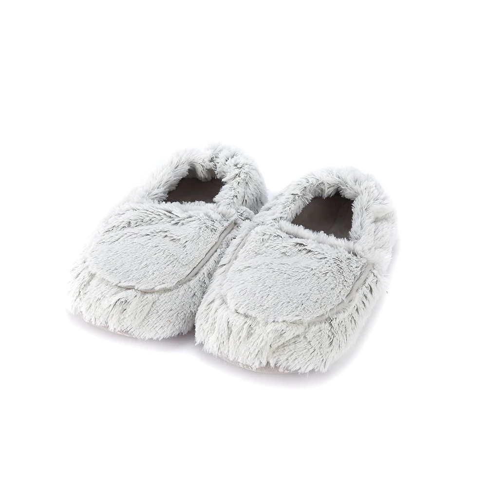 Click to view product details and reviews for Warmies Slippers Grey.