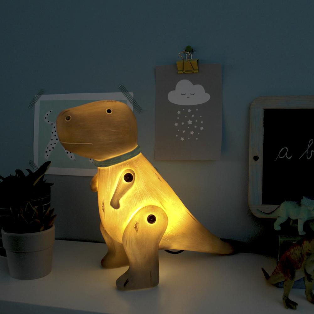 Click to view product details and reviews for Wood Effect T Rex Lamp.